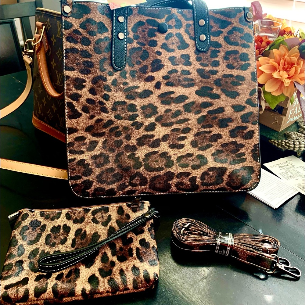 Cheetah Print Tote